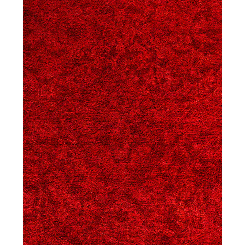 Overdyed One-of-a-Kind 2' 8" X 7' 10" Hand Knotted Area Rug