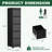 metal frame File Cabinet with 5 Drawers and wheels-1065334305