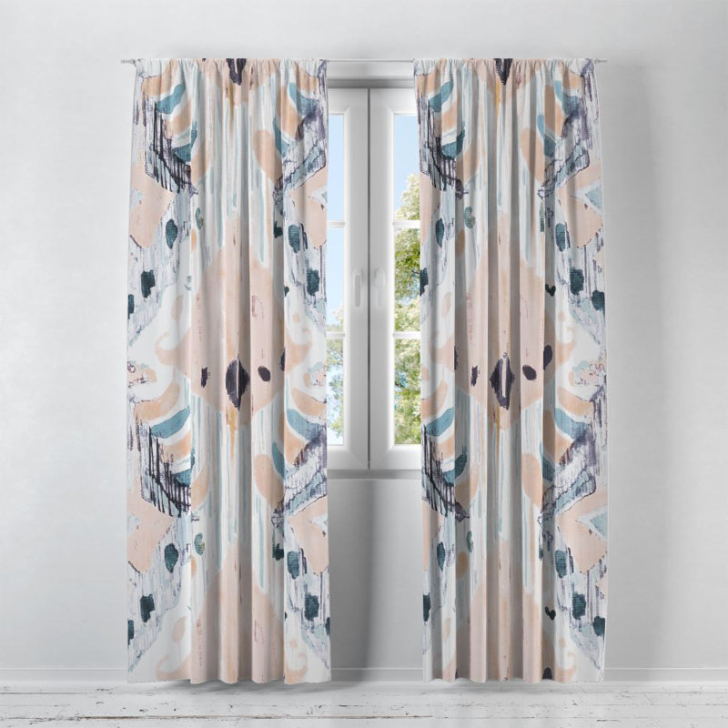 Paire de rideaux semi-transparents Chic, L 40 po x L 52 po
