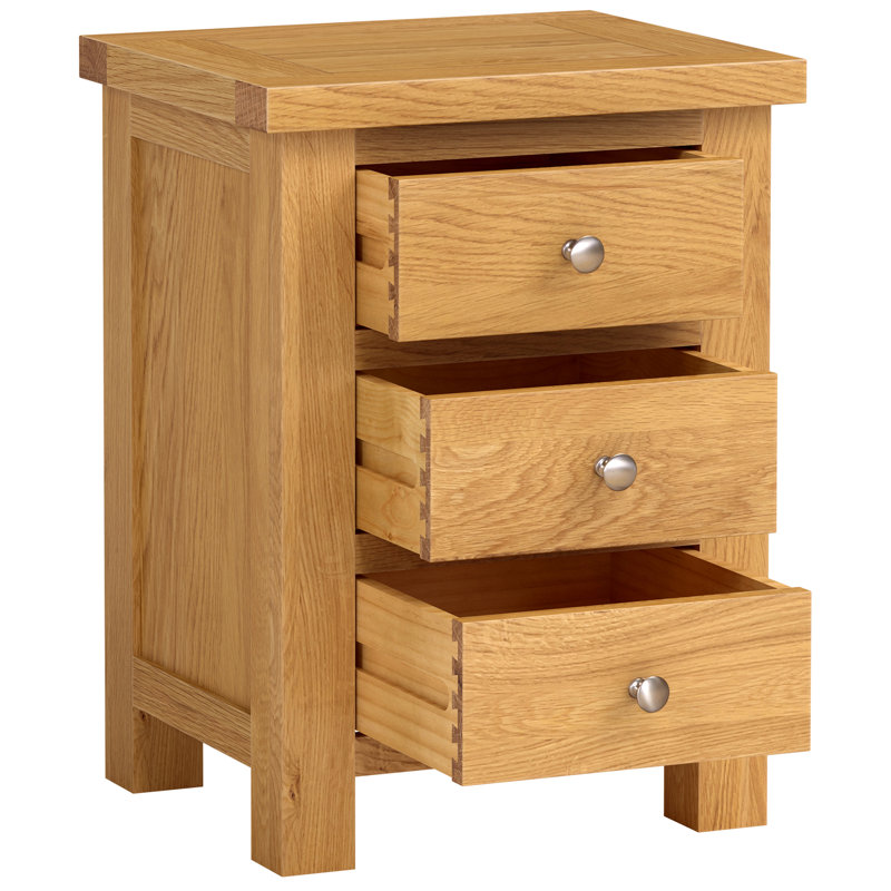Dover 45 cm W Bedside Table