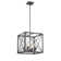 Harlon 4 - Light Dimmable Square / Rectangle Chandelier