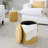 Ottoman Set, Fabric - Yellow