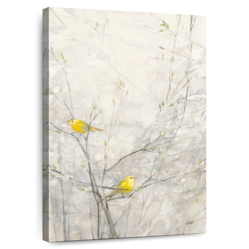Brampt Birds In Trees II, 24" H x 16" W
