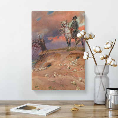 Napoleon by Wojciech Kossak - Wrapped Canvas