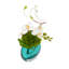 Arrangement de fleurs artificielles dans un vase-1899040063