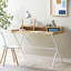 Bureau d'écriture avec base en métal
