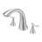 Roman Tub Faucet, 3 Hole Waterfall Bathtub Faucet, Gooseneck Bath Tubs Faucets Set with 2 Handles, Deck Mount Bath Tub Faucets Set for Pet Washing, Adult Bathing, Brushed Stainless Steel
