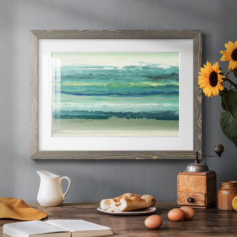 " Ocean Memories ", Gray, 28" H x 42" W x 1.5" D
