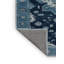 Tapis bleu lavé à la machine-400973104