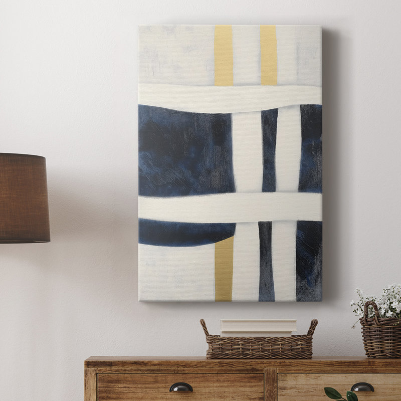 Série ABSTRACT DCCDXCV - Cavas de galerie sur mesure, H 18 po x l 12 po