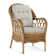 Chaise avec accoudoirs rembourrée Everglade