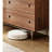 Retro Walnut Stainless Steel Buffet Table