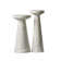 Mabel Nesting End Tables-Veined White Marble