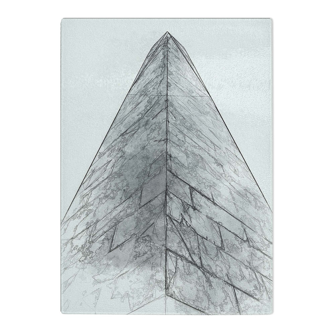 Tempered Glass Sketching the Architecture Vol.41 Chopping Board