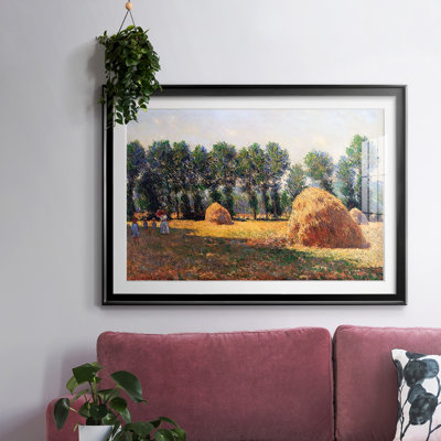 " Haystacks At Giverny, 1885 "