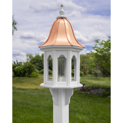 Goolsby Wood Tube Bird Feeder