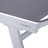 Outdoor Patio Reclining Chaise Lounge with Wheels, Powder-Coated Aluminum Frame and Breathable Sling Mesh, Adjustable Backrest for Poolside and Deck Use-124823790-124823798