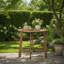 Table bistro pliante d'extérieur en bois d'acacia-131268051