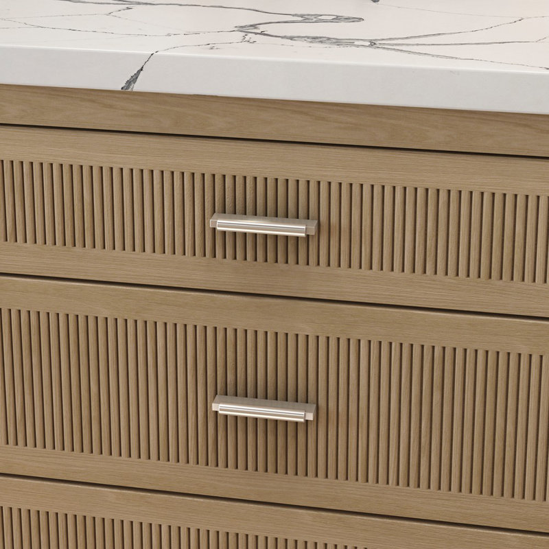 4624 Modern Pull, Polished Nickel