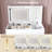 White Flip Top Vanity Desk With Led Mirror, Built - In Outlet, 2 Drawers, Open Jewelry Storage, Hooks, Space Saving, Adjustable Lighting, Smart Organization, Stool , For Tiny Areas Desk, Lighted