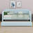 Upholstered Daybed Sofa Bed With Trundle Bed-123397379