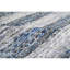 Hand Knotted Striped Area Rug in Blue/Gray