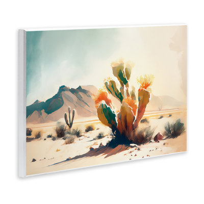 «Desert Dream at Sunrise», plaque murale par Titan Turner