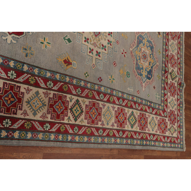 Tapis oriental fait à la main Kazak 13