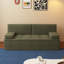 Canapé-lit 79 po en tissu multifonctionnel, canapé-lit convertible avec coussin de soutien en mousse pour appartement et studio-230413791