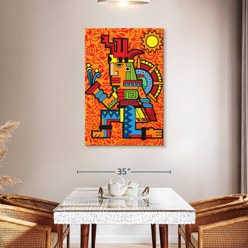 Leisha Aztec II, 45" H x 30" W