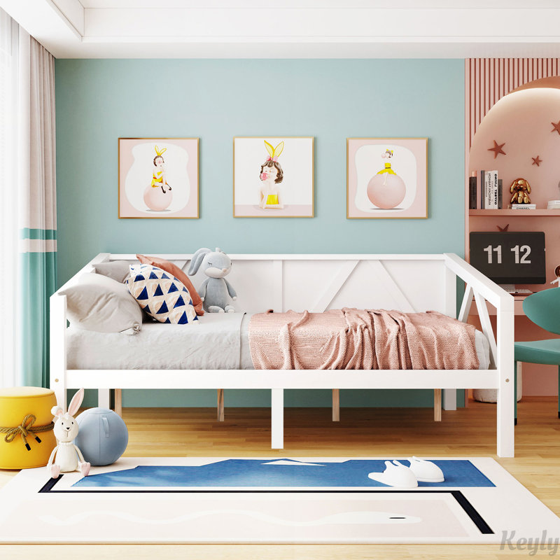 Wood Daybed, Full, White