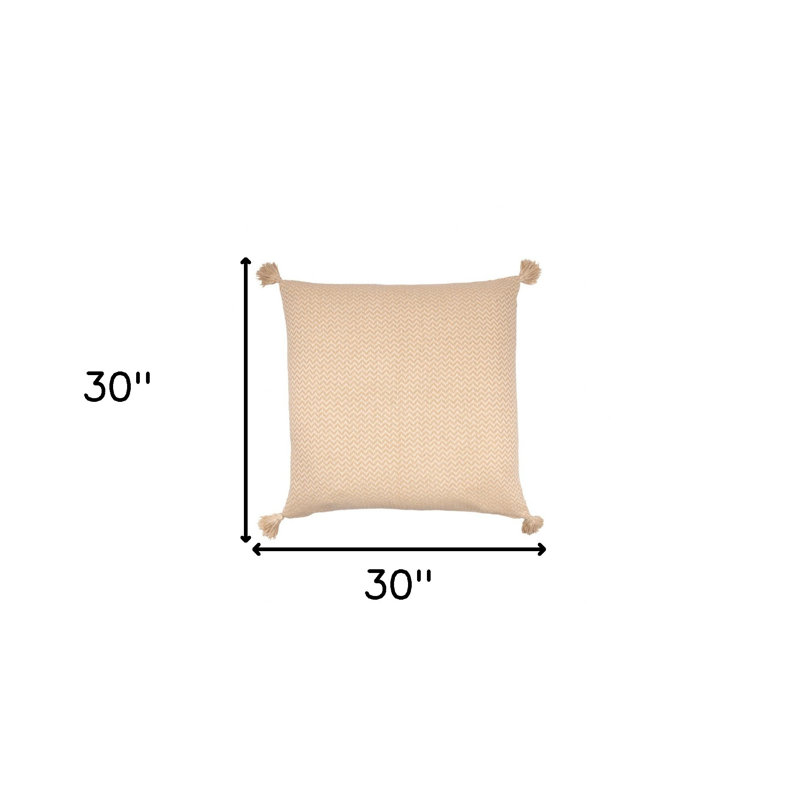 Housse de coussin en coton tissé à la main, Housse de coussin et insert