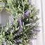 30cm Round Artificial Lavender Hanging Wreath for Decoration