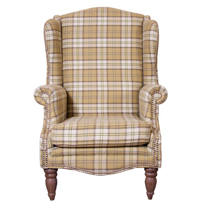 Dempster Upholstered Wingback Chair