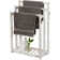 Rustic Freestanding Wooden Towel Rack With 3 Bars And Bottom Storage Shelf For Bathroom, Laundry, Or Poolside Use