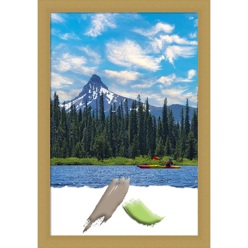 Tudorina Gold Picture Frame, 24" W x 36" H