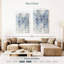 Bleu cascade Avery avec argent-108521774