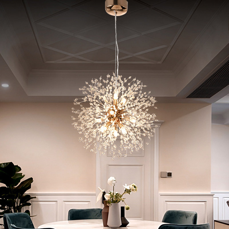 8-Light 45Cm Sputnik Chandelier Hanging Pendant Ceiling Light