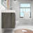 35.4'' Single Bathroom Vanity with Acrylic Top-270177624