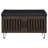 Clackamas Smoked Oak 2-Door Storage Bench-2091442532