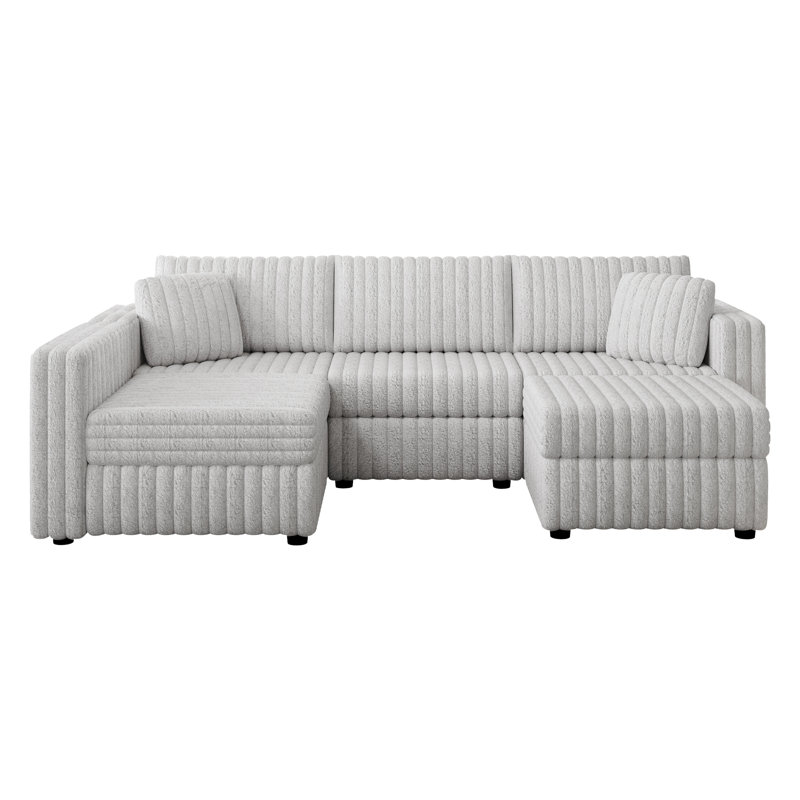 Canapé moelleux Soft Rabbit, 4, Gris