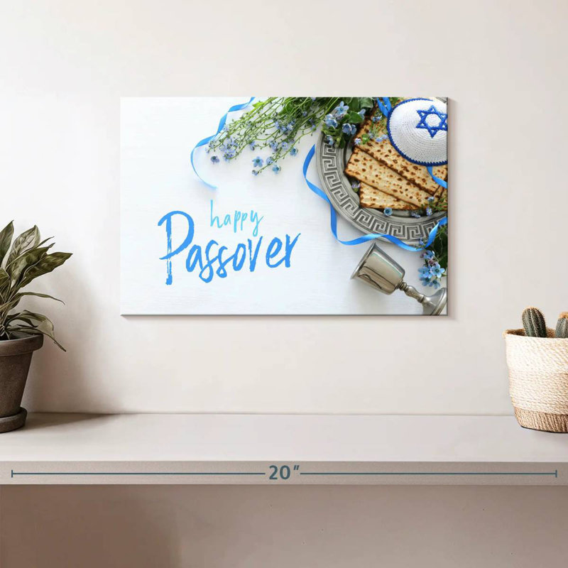 Happy Passover, H 8 po x l 12 po