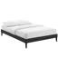 Base de lit Tessie avec pieds fuselés carrés-317977151-358432330