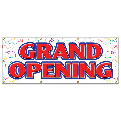 GRAND OPENING Banner Sign