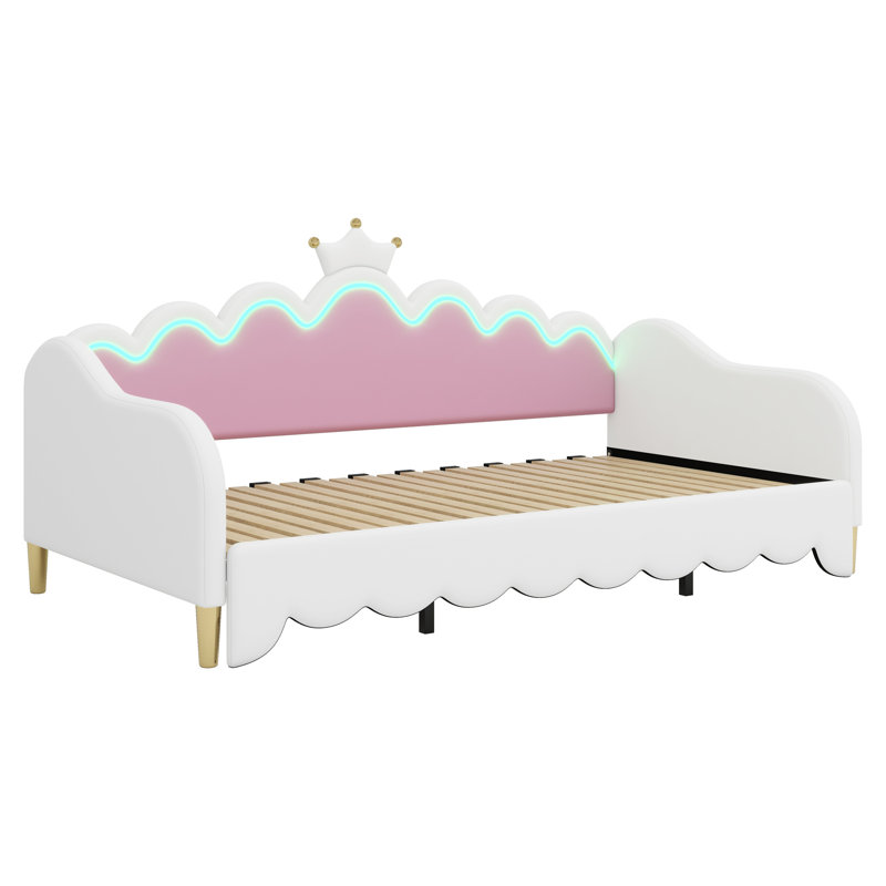 Minatare Upholstered Daybed, White