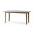 White Rectangular Sintered Stone tabletop Dining table-3113053