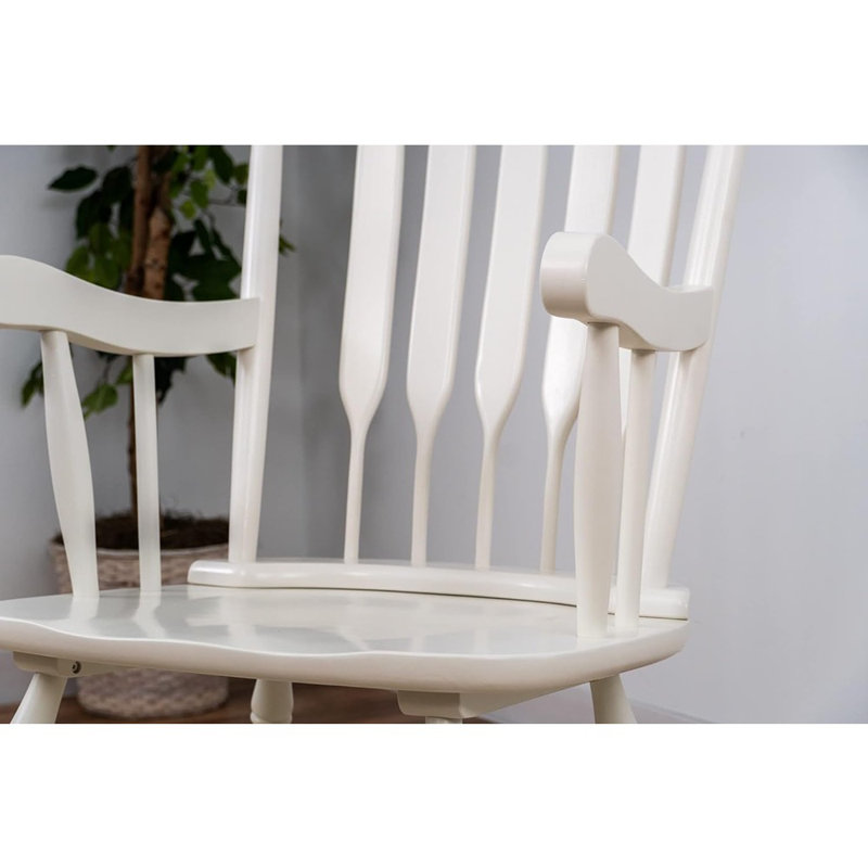 Chaise berçante Luhrmann, blanc
