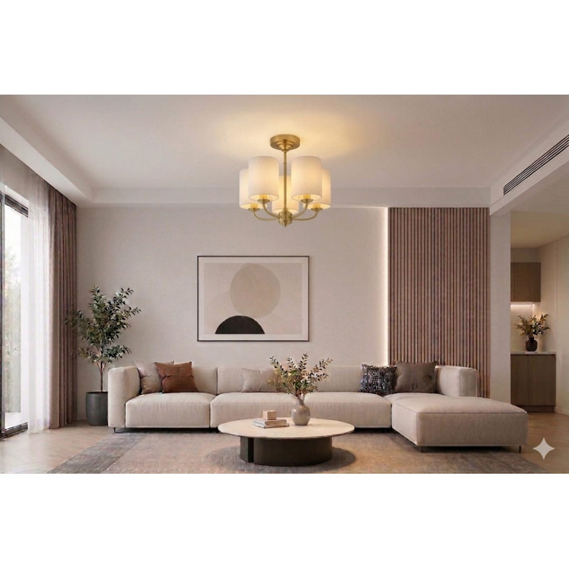 Polyester Flush Mount