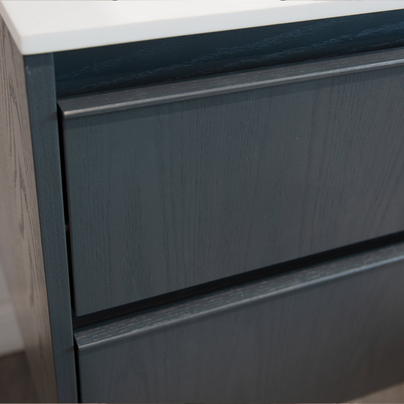 Pronto 28'' W Single Bathroom Vanity Base, Ash Gray