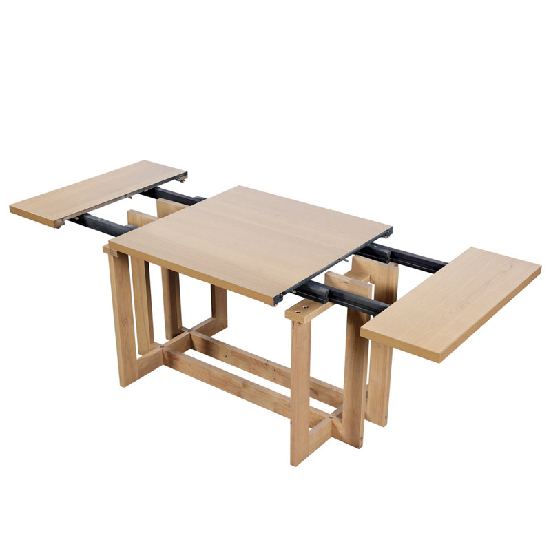 Rustic 82inch 7-Piece Extendable Dining Table Set